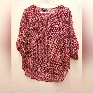 Papermoon for Stitch Fix Fall Top Size Medium